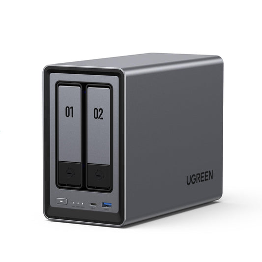 UGREEN NAS DXP2800 2-Bay, Ideal for Content Creators and Enthusiasts