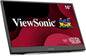 ViewSonic VA1653 16 Inch 1080p FHD IPS Portable Monitor with Eye Care, Built-in Stand, USB C, Mini HDMI, and Protective Case External Second Screen for Laptops, PC, Mac, and Gaming Consoles