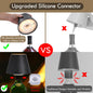 WILIT Wireless Lamp Shades for Liquor Bottle Lights, 3 Level Brightness Cordless Table Lamp, Table Top Decor for Living Room, Wine Lamp Touch Lamps for Nightstand, Housewarming Gifts New Home