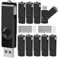 16GB 50-Pack USB Flash Drives Bulk EASTBULL USB 2.0 Thumb Drive,Gold