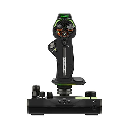 Turtle Beach VelocityOne Flightdeck Universal HOTAS Simulation System Joystick & Throttle for Air & Space Combat Simulation For Windows 10 & 11 PCs – Touch Display & Buttons, 139 Programmable Controls