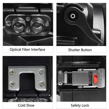 Sea frogs Underwater Camera Case Compatible with Canon EOS M6 Mark II 22MM IPX8 40m/130ft Maximum Diving Depth Waterproof Camera Housing for Diving, Surfing, Rowing, Skiing