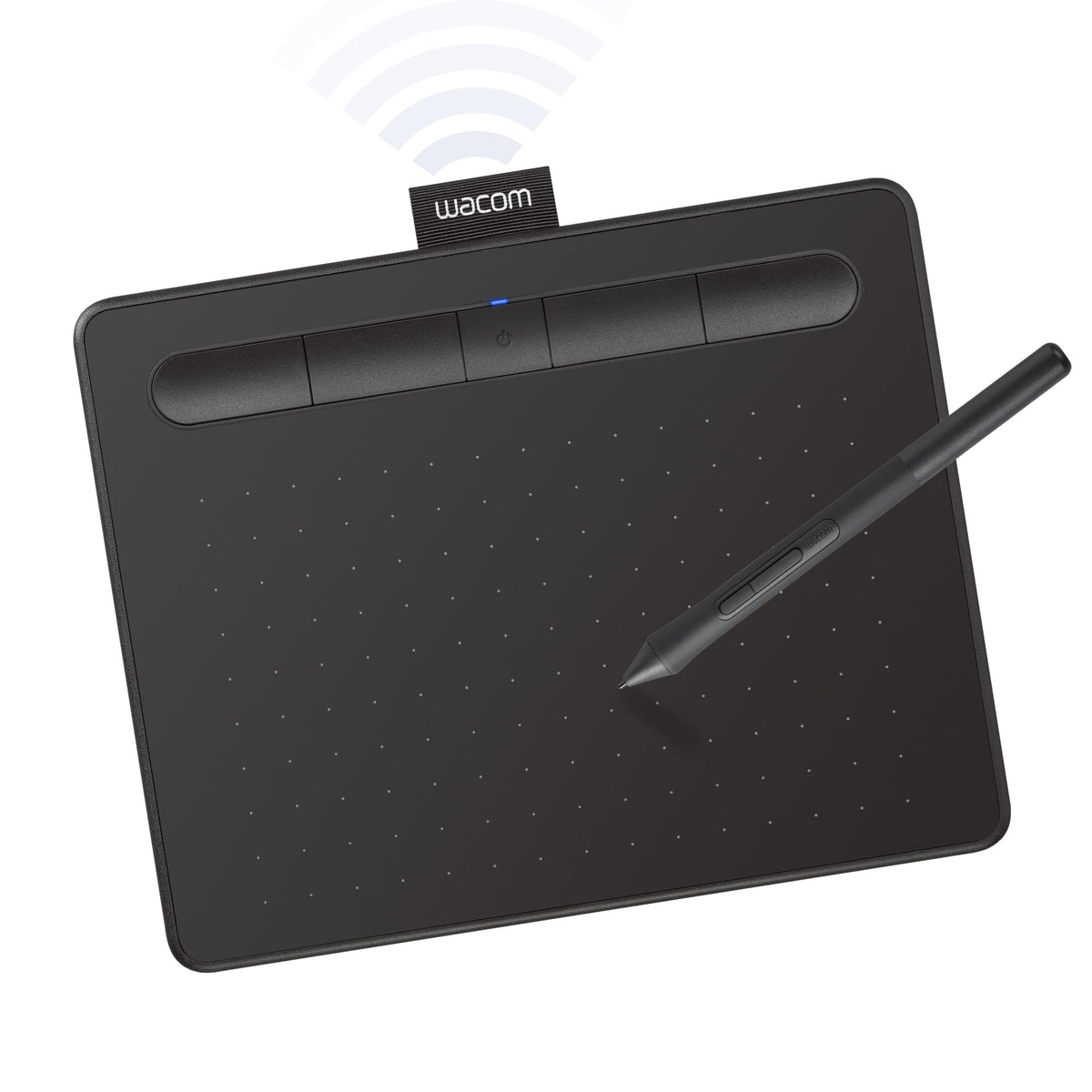 Wacom Intuos Medium, Bluetooth Graphic Drawing Tablet with Pen + Software