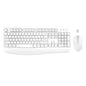 EDJO Wireless Keyboard and Mouse Combo, USB Plug & Play (Pink)