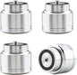 Tertullus 4pcs Aluminum Speaker Isolation Feet Sound Isolation Maglev Feet Speaker Stand Turntable Feet (48mm×42mm)