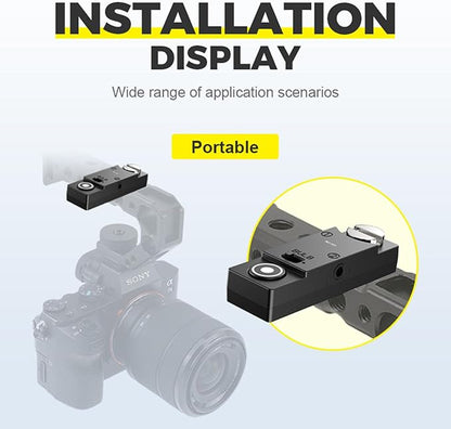 for GH Cameras Shutter Wire Remote Control RC101-L1 T0 GH5S S5 S5M2X S5II GH4 GH6 G9 G85 Remote 1/4 Screw Fixing Small Release Button Handle