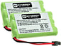 Synergy Digital Cordless Phone Batteries, Compatible with Uniden BT-909 Cordless Phone, (Ni-MH, 3.6V, 800 mAh), Replacement for Uniden BT-461 Battery, Combo-Pack Includes: 2 x SDCP-H355 Batteries