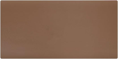 KINGFOM Desk Pad Office Desktop Protecter, PU Leather Desk Mat Blotters Organizer with Comfortable Writing Surface (47.2" x 23.6", Brown)