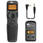 Remote Control Compatible for Sony, Pixel Wireless Shutter Release Cable TW-283 S1/S2 Timer Remote Control Compatible for Sony Alpha A100 A350 A450 A550 A560 A9 A99 A77 A7RII A7