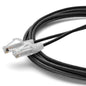 TRUECABLE Cat6 Component Rated Patch Cable, Unshielded (U/UTP), 14ft, Black, 28AWG Stranded Pure Copper, Snagless 10G High-Speed Ethernet Cable, PoE++ 4PPoE 100W, UL Listed, RoHS-3, 1 Pack
