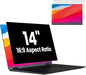 HD Laptop Privacy Screen 14 inch, Upgraded Laptop Privacy Screen for 16:9 Widescreen Removable Anti Glare Cover and Blue Light UV-Blocking Filter