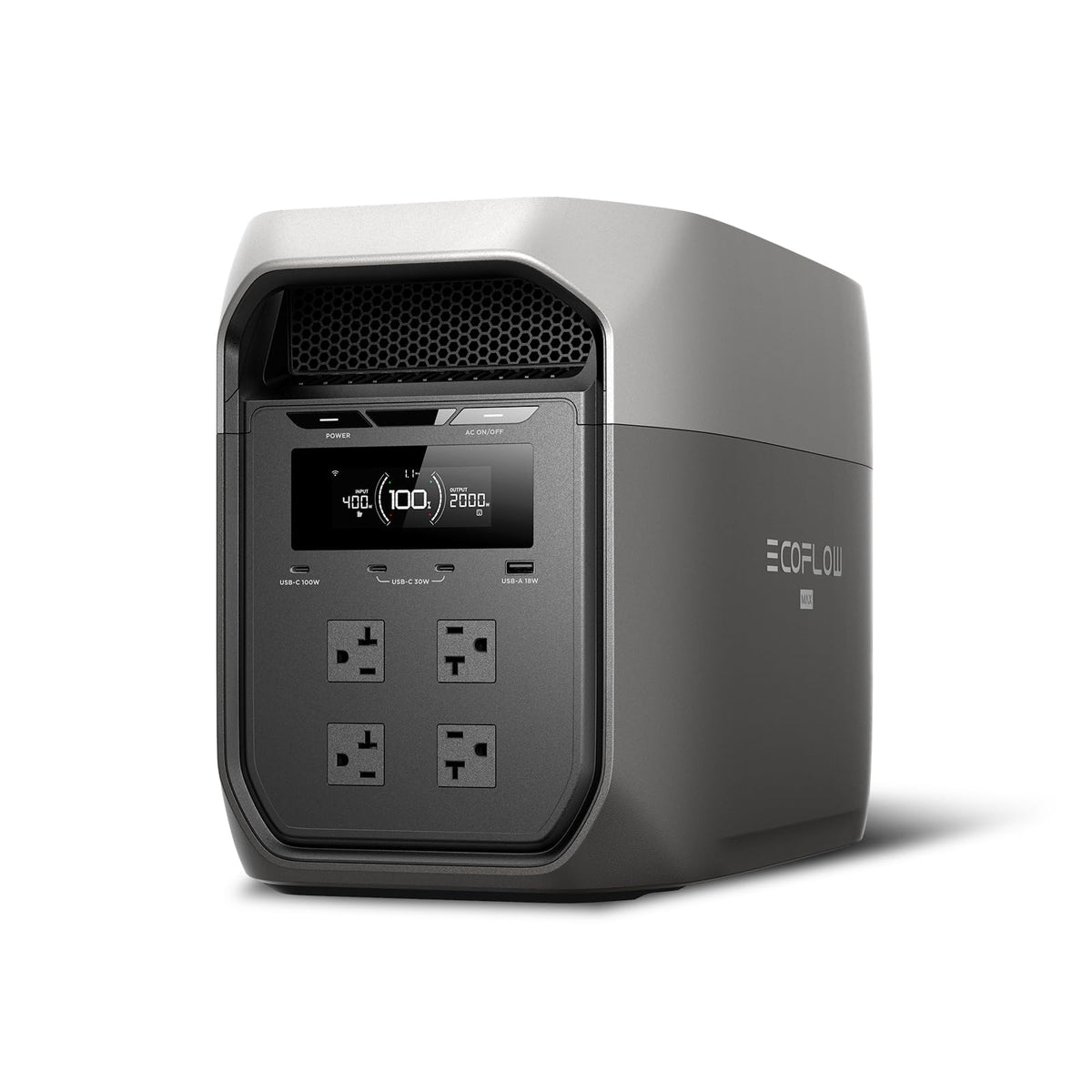 EF ECOFLOW DELTA 2 Max Solar Generator 2048Wh with 220W Solar Panel