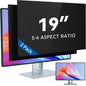 IPROKKO [2-Pack] 23.8 Inch Computer Privacy Screen Filter for 16:9 Widescreen Monitor, Removable 23.8in Anti Blue Light Glare Privacy Shield, Anti Spy Security Protector for Hp Dell Asus Acer Samsung