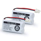 BAOBIAN 2.4V Ni-MH BT162342 BT262342 Battery for BT183342 BT283342 BT166342 BT266342 VTech CS6114 CS6419 CS6719 AT&T EL52300 CL80111 Cordless Phone (2 Pack)