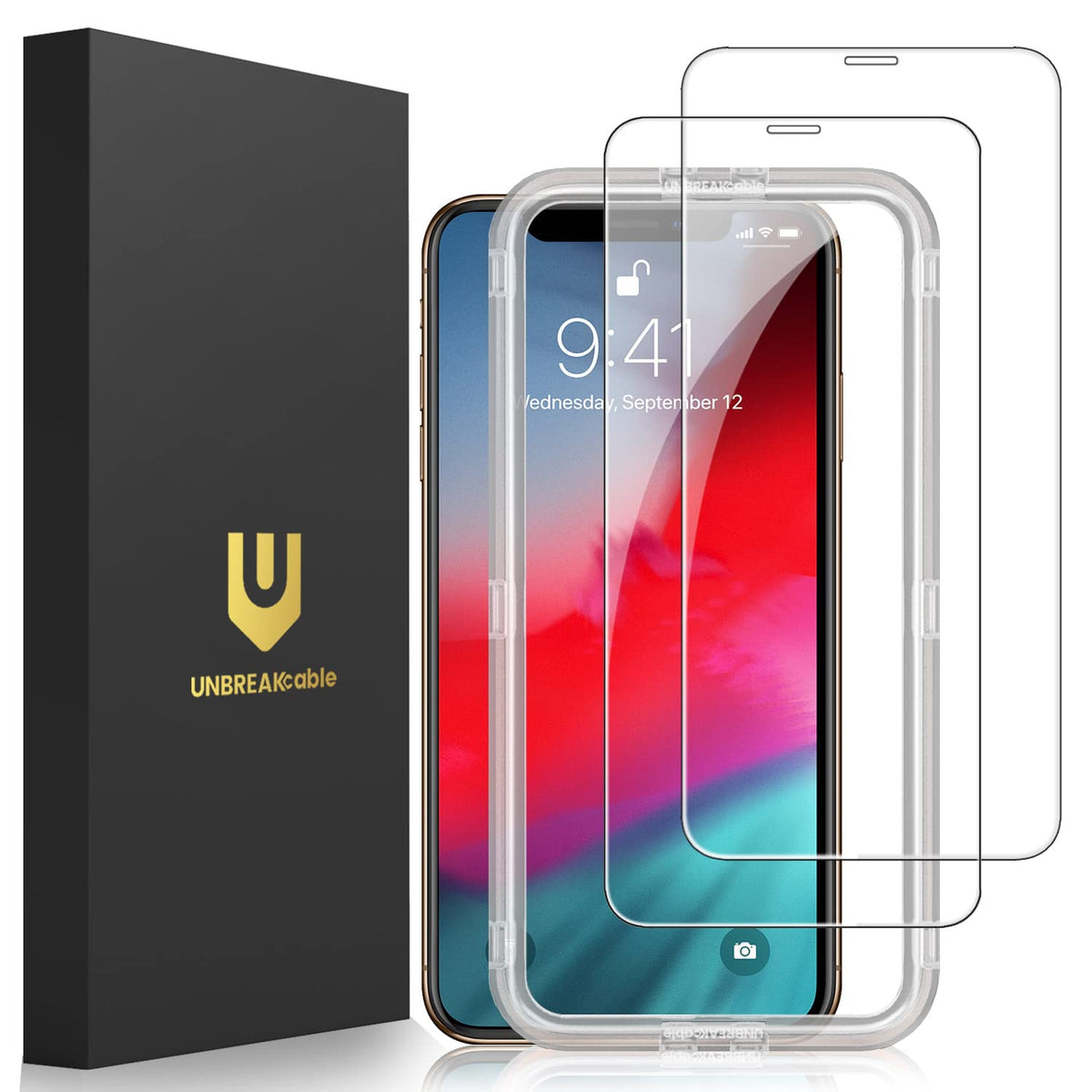 UNBREAKcable 2-Pack Screen Protector for iPhone 13 Pro/14/13