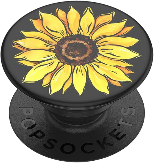 PopSockets Adhesive Phone Grip, Holder, Phone Stand, Flower - Sunnyside