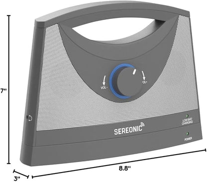 Wireless TV Speakers for Hard of Hearing - Portable, Powerful, and Convenient