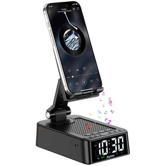 Gifts for Men Women, Phone Stand with Bluetooth Speaker 360° Rotable Angle