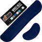 GORILLA GRIP Silky Gel Memory Foam Wrist Rest for Computer Keyboard, Mouse, Ergonomic Design for Typing Pain Relief, Desk Pads Support Hand and Arm, Mousepad Rests, Stain Resistant, 2 Piece Pad, Navy