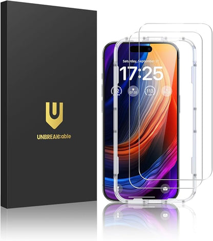 UNBREAKcable 2-Pack Screen Protector for iPhone 13 Pro/14/13