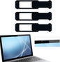 Webcam cover, 3 pieces, laptop camera cover, privacy shielding capacity is twice as big as The traditional, suitable for computer mobile phones, laptops, tablets and so on (black)