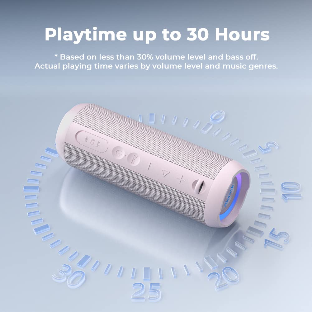 RIENOK Portable Bluetooth Speaker 30W