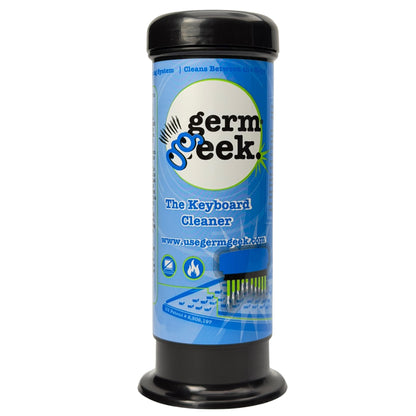 Germ Geek Keyboard & Electronics Cleaning Kit | Patented Precision Brush | Multi-Purpose Tool for Laptop Phone & AirPods | USA-Made, Eco-Friendly & Safe Computer Cleaner