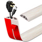 LSGCQ Floor Cord Cover Self Adhesive Cord Hider Floor Cable Management