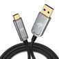 DWLCWY Fiber Optic USB A to USB C Cable 50ft 10Gbps Active Optical