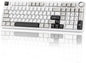 EPOMAKER X Aula F99 PRO Wireless Gaming Keyboard with 8000mAh Battery, Hot Swappable Creamy Keyboard, 2.4GHz/Type-C/BT5.0, NKRO, RGB Backlit for Win/Mac/Gaming (Black&Grey&White)