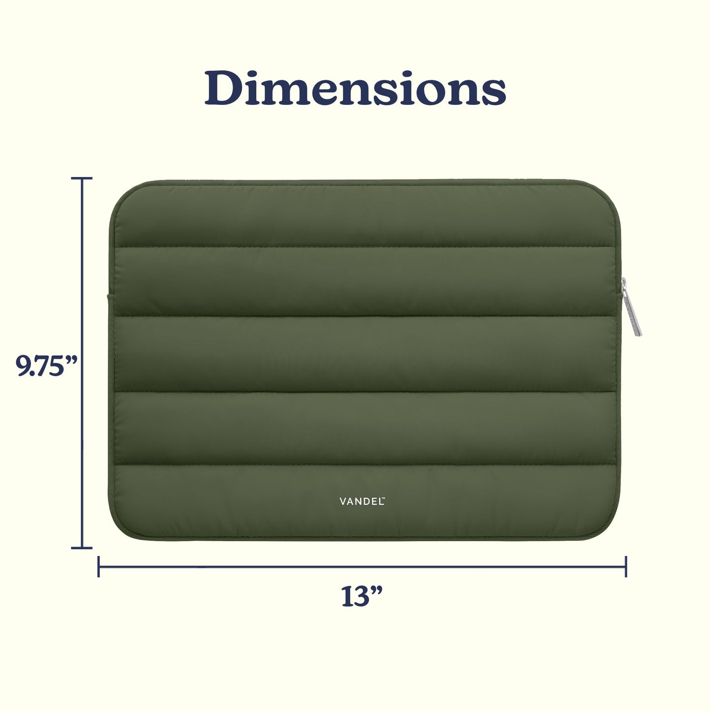 Vandel The Original Puffy Laptop Sleeve Case, 13-14 inch Laptop Sleeve Bag