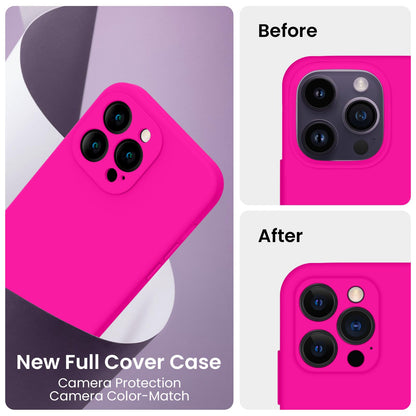 FireNova Designed for iPhone 14 Pro Case, 6.1", Hot Pink