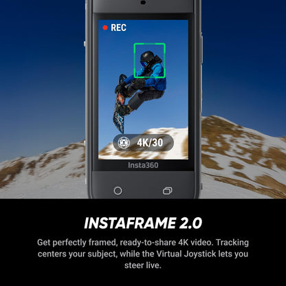 Insta360 X5 Essentials Bundle - Waterproof 8K 360° Action Camera, Leading Low Light, Invisible Selfie Stick Effect, Rugged and Replaceable Lens, 3-Hour Battery, Built-in Wind Guard, Stabilization