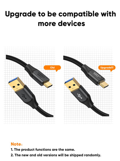 CableCreation USB C to USB A Cable 5FT, USB 3.1 3.2 Gen2 10Gbps Data Cable