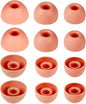 Replacement Ear Tips for Beats Fit Pro, Beats Studio Buds+, Beats Studio Buds, Beats Solo Buds Silicone Earbuds Washable Noise Isolation, Fit in The Charging Case, 6 Pairs S/M/L (Coral Pink)