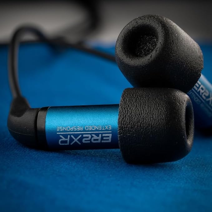 Comply 100 Core Series | Memory Foam Replacement IEM Ear Tips for Etymotic, Westone, Klipsch & More | Superior Noise Isolation, Ultimate Comfort, Secure Fit | Round, Black, Small (3 Pairs)