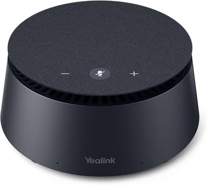 Yealink CPE40 Conference Speaker, Expansion Microphone for CP50, Ai Noise Cancellation, 8 360° Omni Mics Array, 19.6ft Pickup, Daisy Chain up to 7 Speakerphones for Zoom, Teams, Large Meeting Room