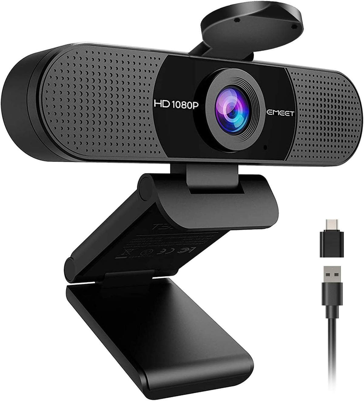 EMEET C960 AF 1080P Webcam for PC, Autofocus, 73° View Angle
