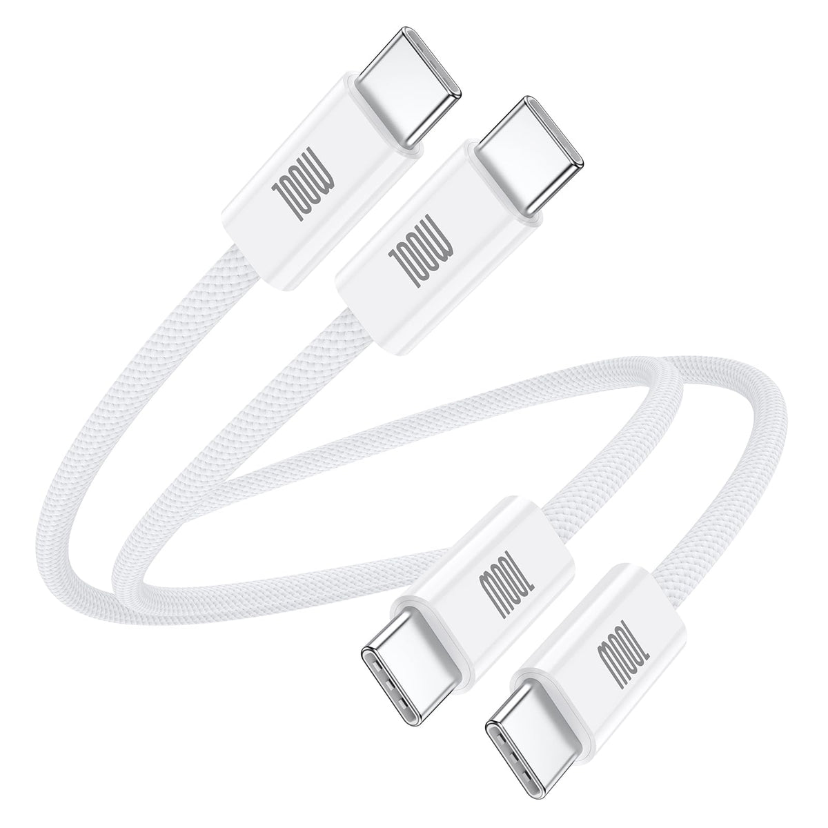 USB C to USB C Cable 3ft, 2-Pack 100W USBC to USBC Fast Charger Cord