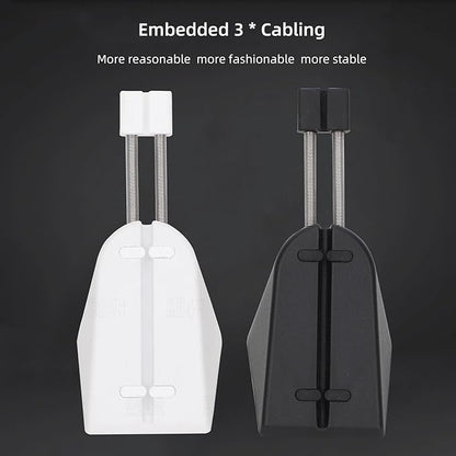 Gaming Mouse Bungee, Mouse Cord Holder and Cable Management Device (Primium Version 360g, White)