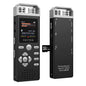 ESCYTEGR 144GB Digital Voice Activated Recorder 1536KBPS Audio Voice Recorder with Playback Recording Device Dictaphone Sound Tape Recorder with Password Protection for Lectures,Meetings