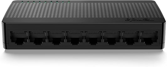 Tenda 8 Port Gigabit Ethernet Switch, Desktop Ethernet Splitter