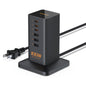 TESSAN 100W USB Charging Station for Multiple Devices 9-in-1 USB Charger
