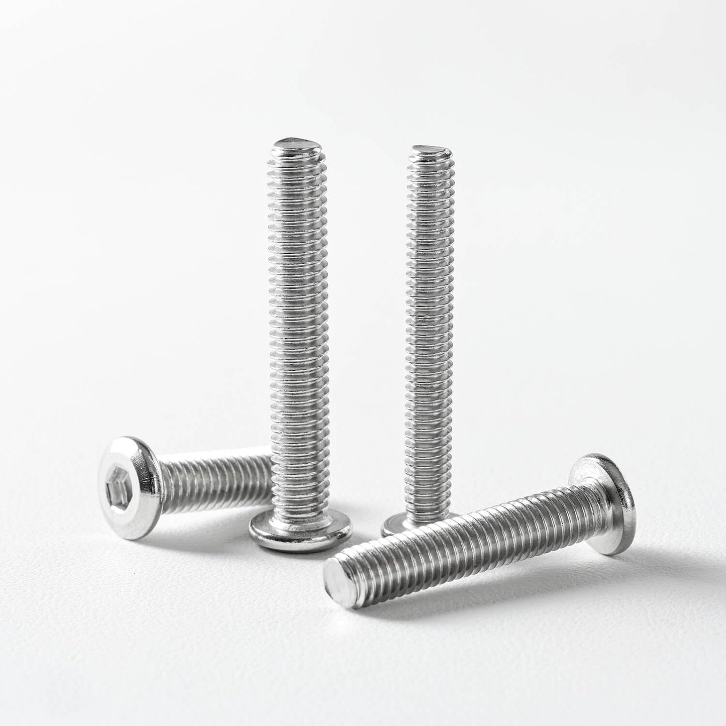 1/4-20 x 1-1/2" (20 Pack) Flat Head Hex Socket Cap Screws Bolts, 304 Stainless Steel 18-8, Hex Drive, Bright Finish, Fully Machine Thread