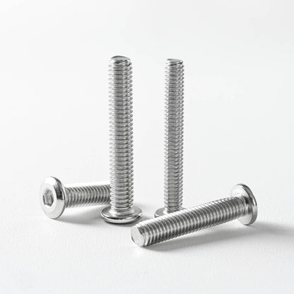 1/4-20 x 1-1/2" (20 Pack) Flat Head Hex Socket Cap Screws Bolts, 304 Stainless Steel 18-8, Hex Drive, Bright Finish, Fully Machine Thread