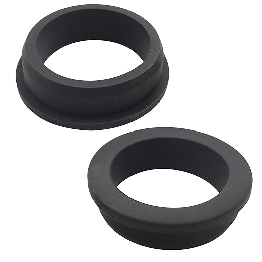 BOPOREAE 2" Drill Hole, 1-9/16" ID Silicone Rubber Grommets for Wiring