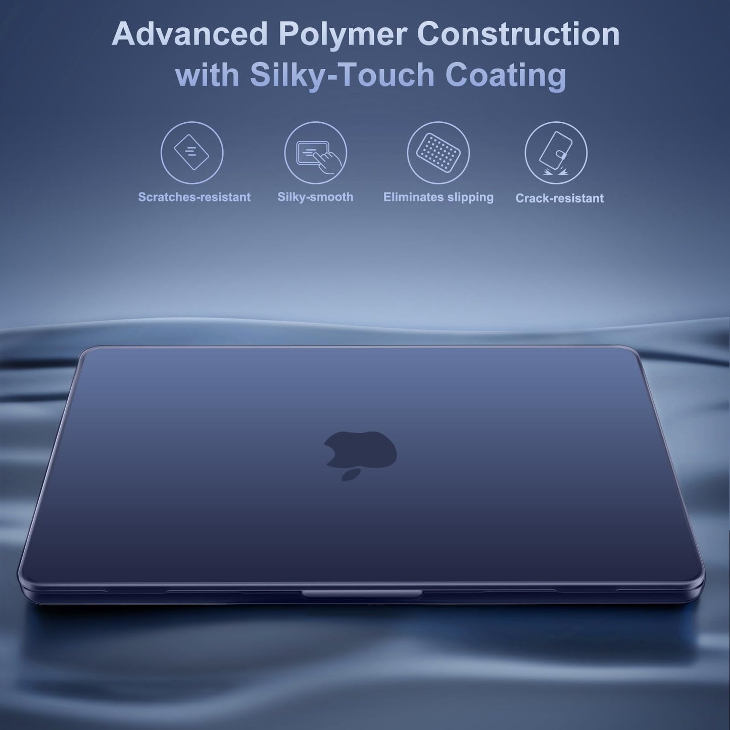 MOSISO Compatible with MacBook Air 13 inch Case M5 2026 M4 M3 M2 2025-2022