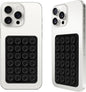 Giumel 2PCS Silicone Suction Phone Case Mount,Non Slip Suction Cup, Hands-Free Phone Accessories Holder for Selfies and Videos,Silicone Adhesive Stand Sticky for Cell Phone Rose red
