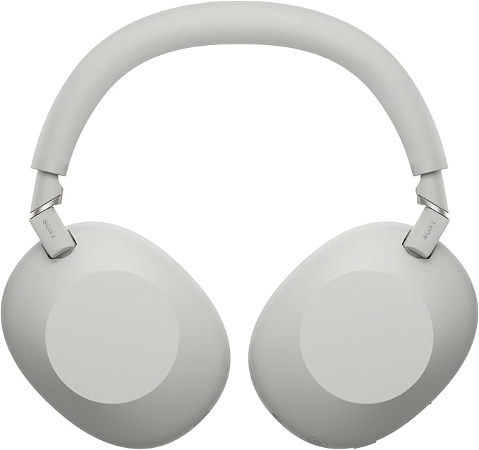 Sony WH-1000XM6 The Best Wireless Noise Canceling Headphones, HD NC Processor QN3, 12 Microphones, Adaptive NC Optimizer, Mastered by Engineers, Studio-Quality, 30-Hour Battery, Platinum Silver