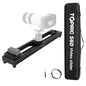 Accsoon Toprig S40 Motorized Camera Slider 40cm/16 App Wireless Control Carbon Fiber Dolly Rail Slider Support IME Lapse Photography